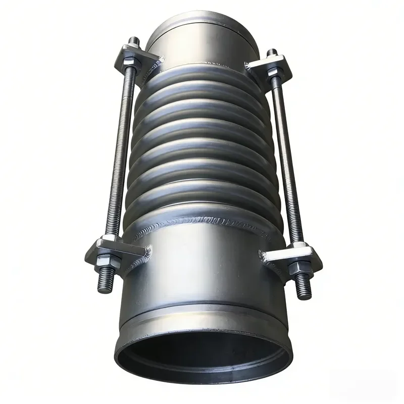 Grooved End Stainless Steel Bellows Expansion Joint Metal Pipe Compensator Limit Rod for Water Systems 12 Months Warranty