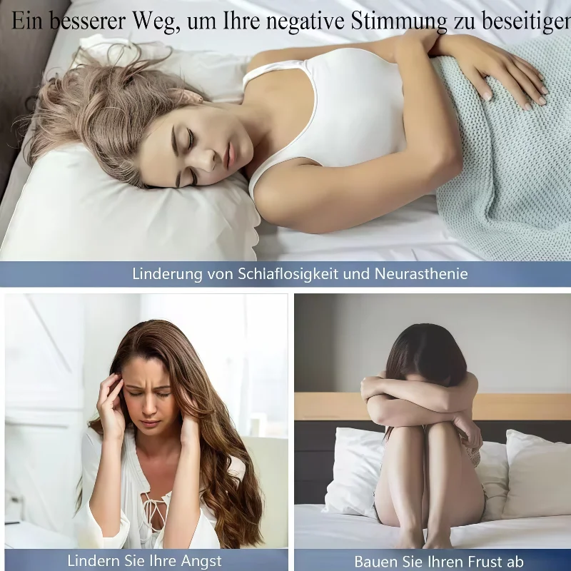 Vagus Nerve Stimulator Clip Ear - CES Brain Stimulation Device for Stress Relief & Sleep Improvement