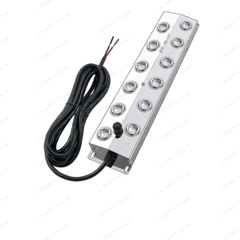 

12 Head Fod Machine Ultrasonic Mist Maker Electric Humidifier Fogger Hydroponics Nebulizer Water Fountain Pond Atomizer