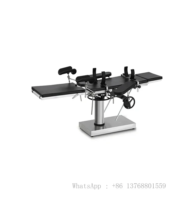 

Manual Hydraulic Surgical Table Head Operated Split Leg Manual Operating Table Medical Hydraulic Manual Operating Table