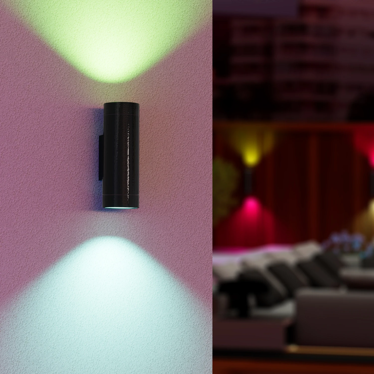 

Direct Sales Porch Garden Led up and Down Outdoor Wall Light Dc24v 6w Ip65 up and Down Led Wall Lamp