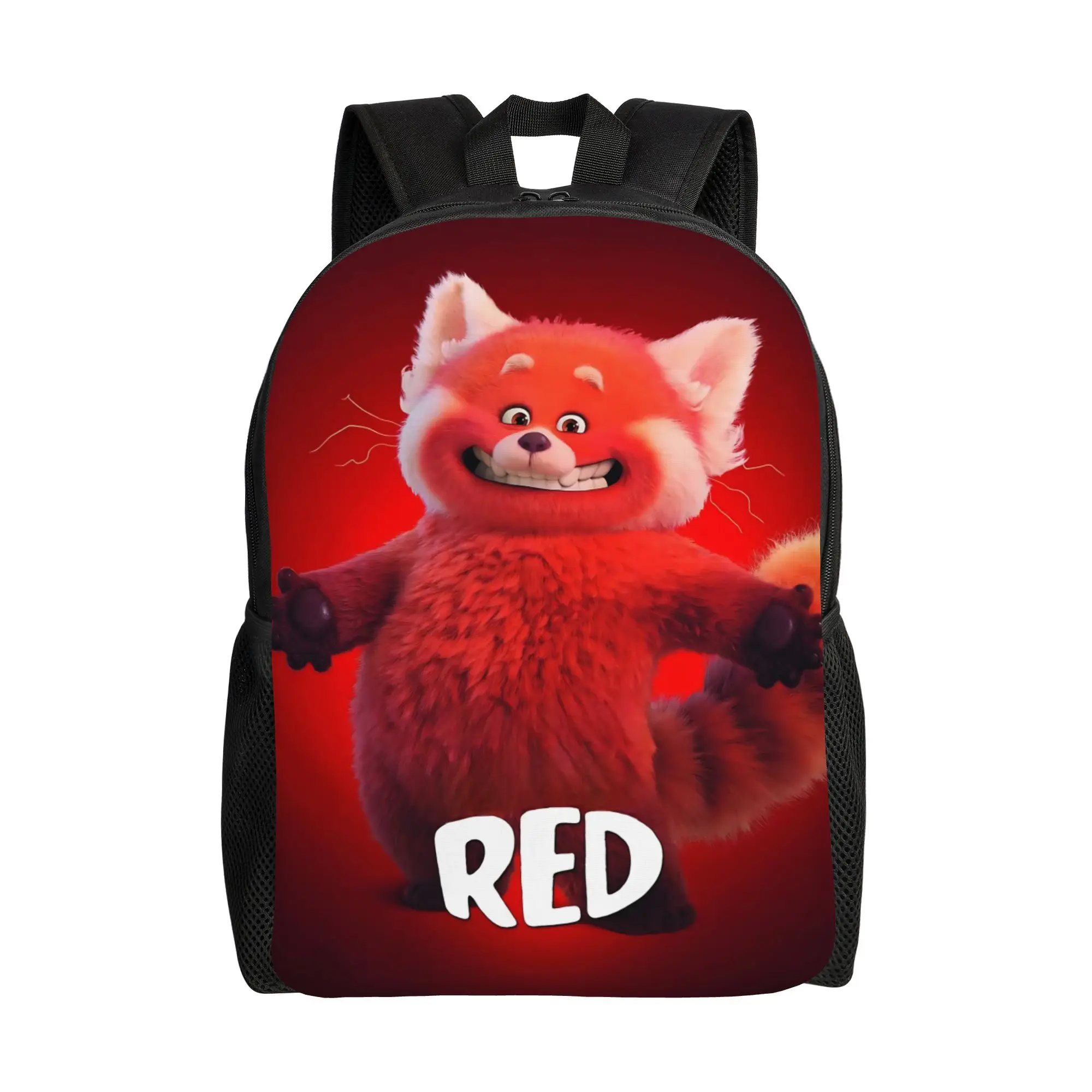 

Рюкзак Happy 2026 Red Panda Daypack, универсальный, для школы, в стиле ретро, моющийся, 1 шт.