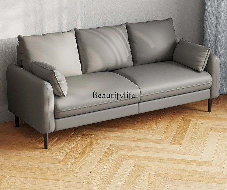 Technology Cloth Sofa Double Living Room Two Or Three-Person Apartment Rental Room