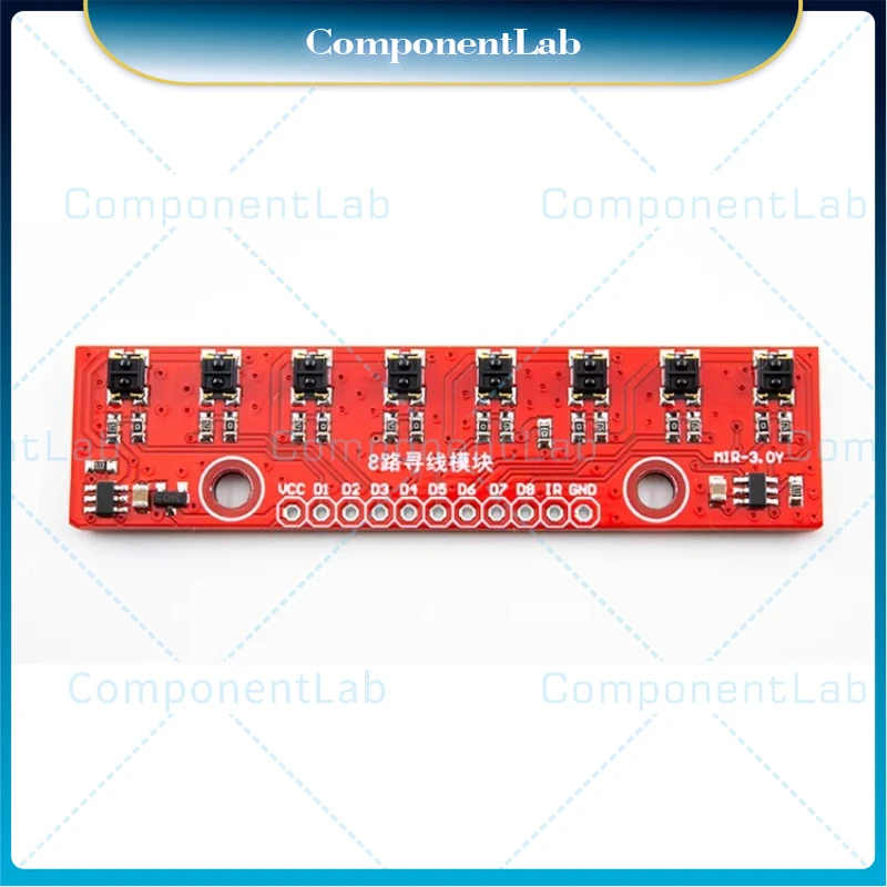 5-15pcs New original 8-way line finding module tracking module line following module MIR-3.0Y professional level