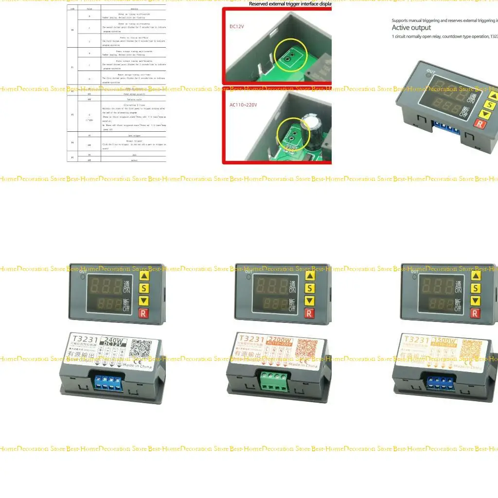 12PD T3231 Timer Co…