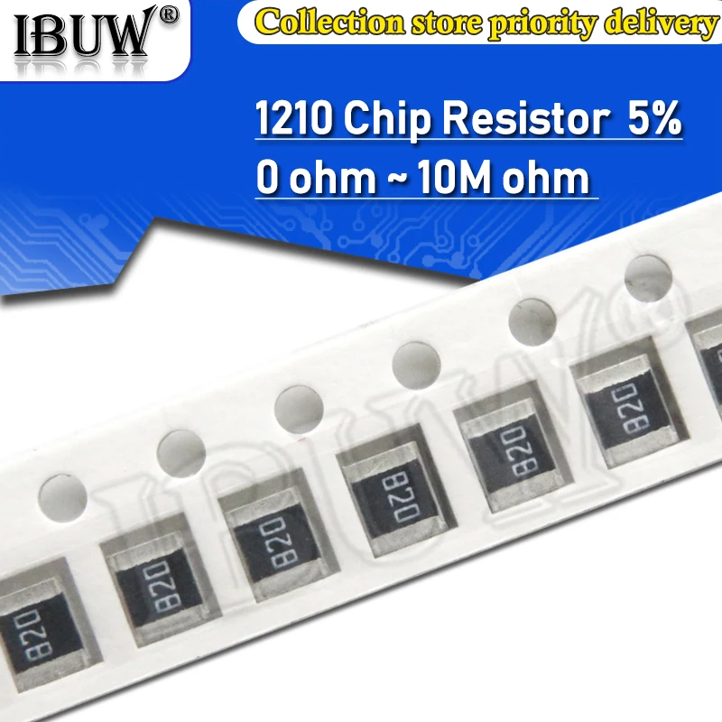 100Pcs 1210 5% 1/2W… - image