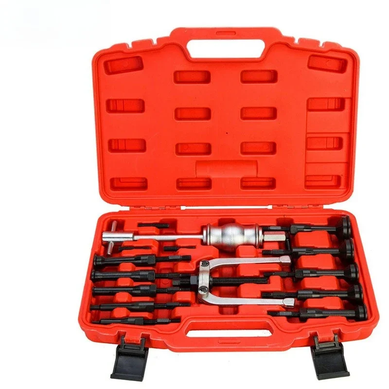 

16-Piece set of inner bearing puller, V-hole training hammer removal set