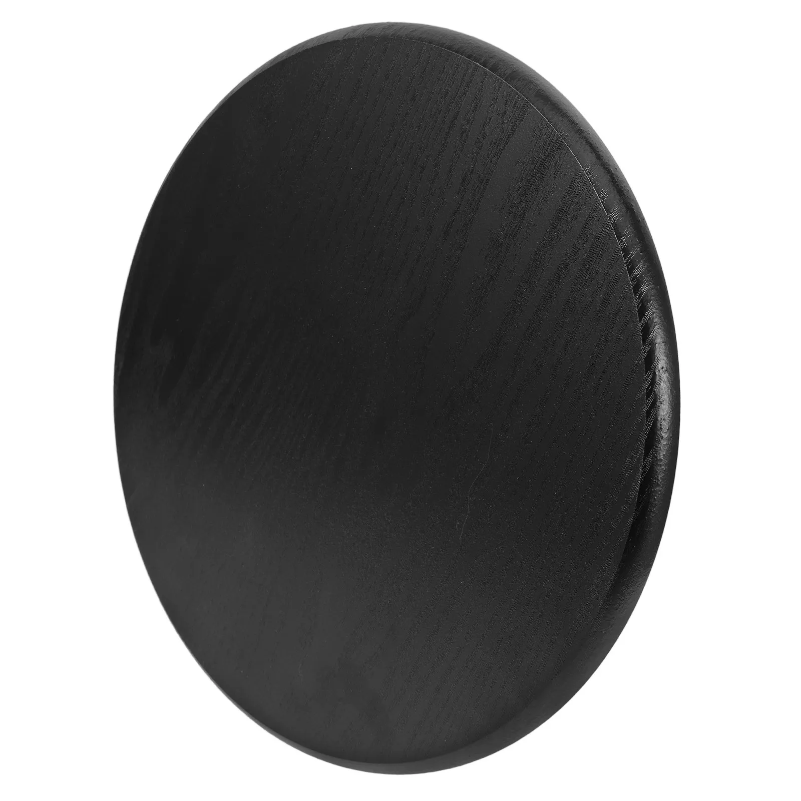 

Wooden Round Stool Seat Replacement Sturdy Scratch Resistant Surface Bar Stool Seat Pad Seating Part for Canteen Home Dining