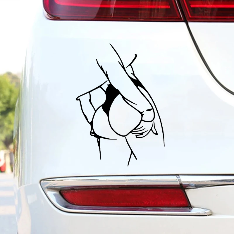 

13x18cm Sexy Girl Funny Car Sticker Waterproof Vinyl Decal Cool Car Styling Car Accessories Pegatinas Para Coche
