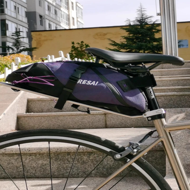 Bike Universal Tailstock Sturdy Stable Safe Aluminum Alloy Lightweight Easy Install Bicycle Luggage Carrier Bicycle Accessories