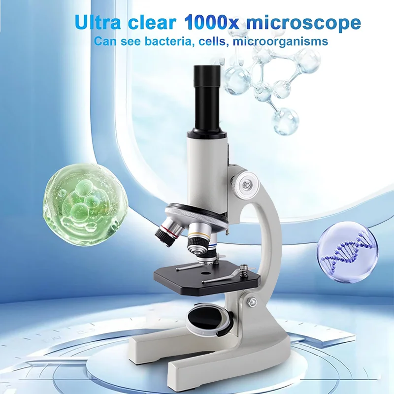 Mikroskop untuk Dewasa Anak-an - Microscope Compound 40X ulasan dan harga