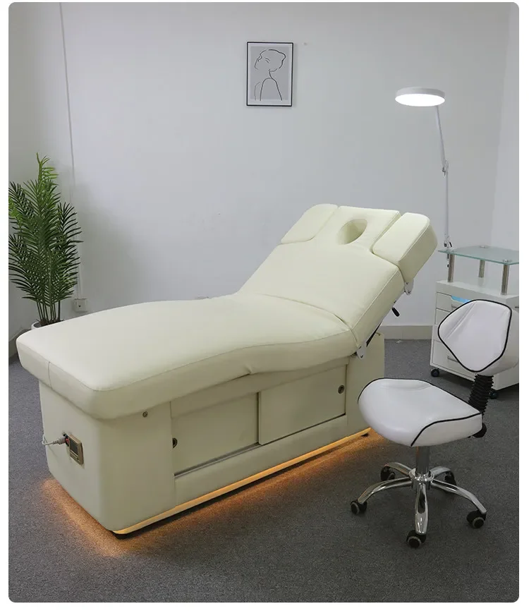 HYS beauty bed lifting system constant temperature heating beauty salon special bed