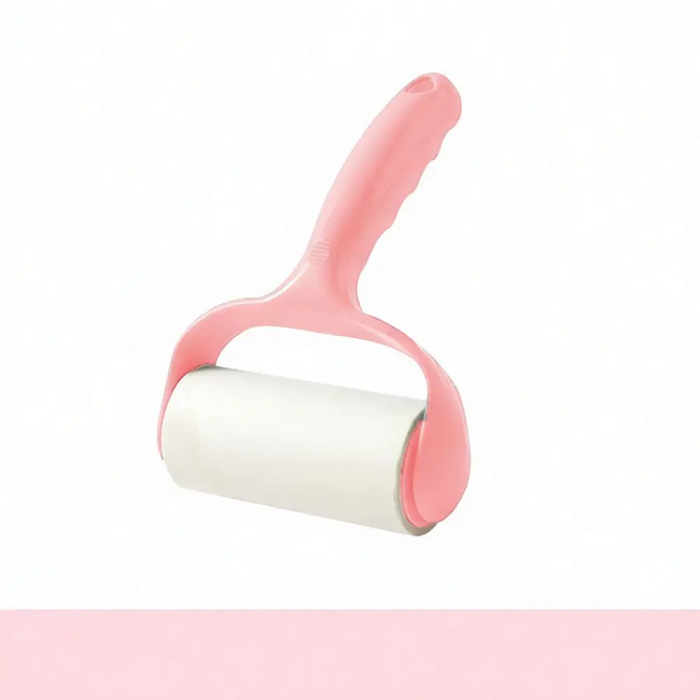 Handy Lint Roller For Clothes Pet Hair Remover Sticky Paper Refill Household Cleaning Supply Modern Fabric Dust Tool