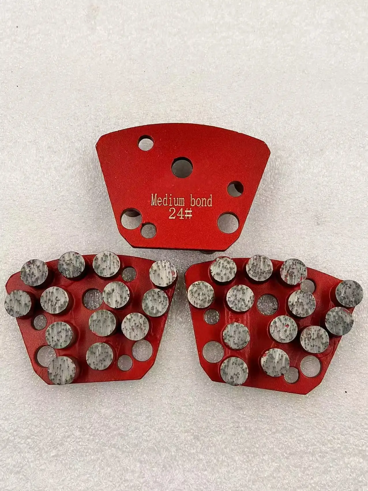 Exported High Quality Grinding Tools Floors 13pcs samll Dots Segments Daimatic Diamond Concrete Pad ToolsTerrazzo Floor 9pcs