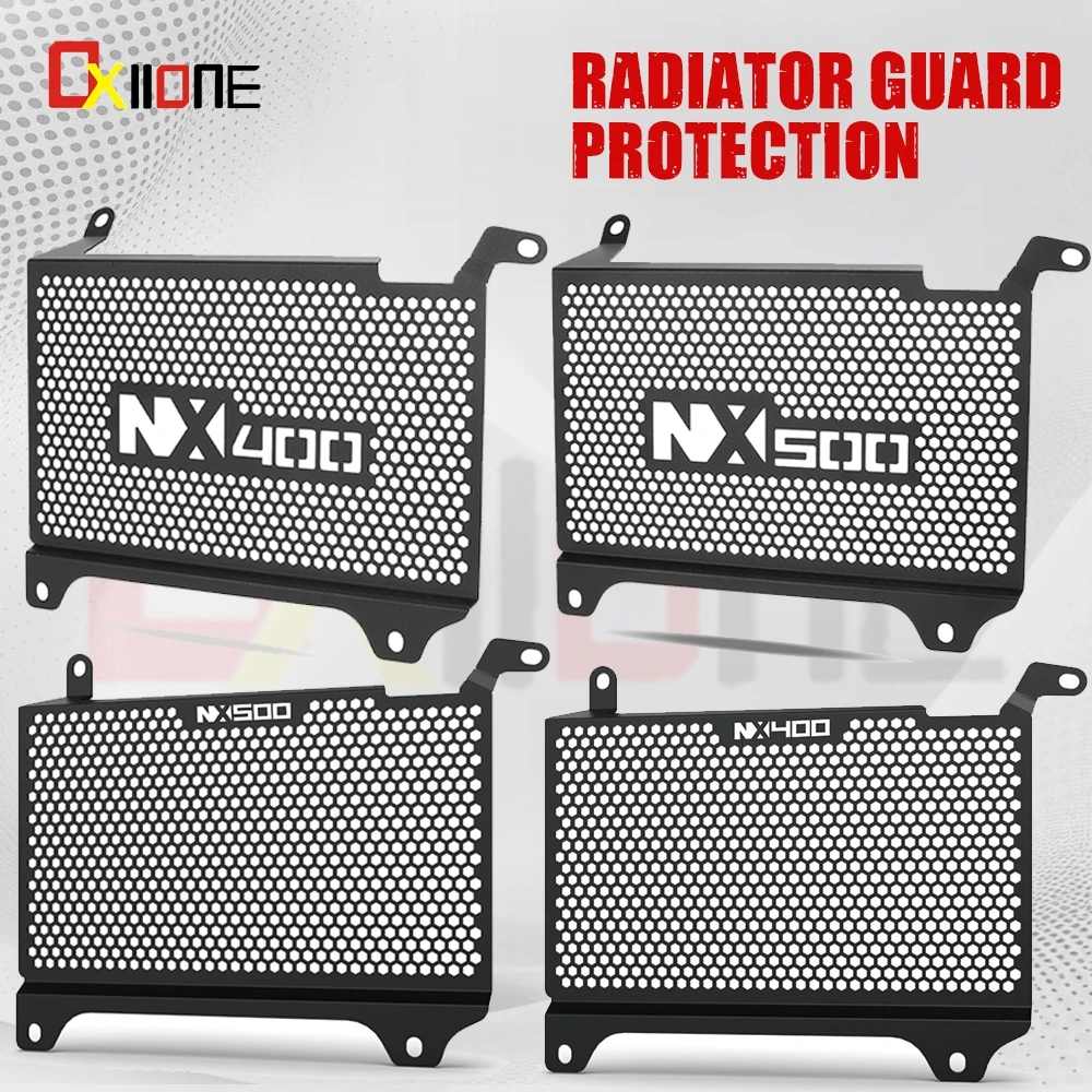 

NEW 2025 For Honda NX400 NX500 Radiator Guard Grille Cover Protection Protector NX 500 NX 400 2023 2024 Motorcycle Accessories