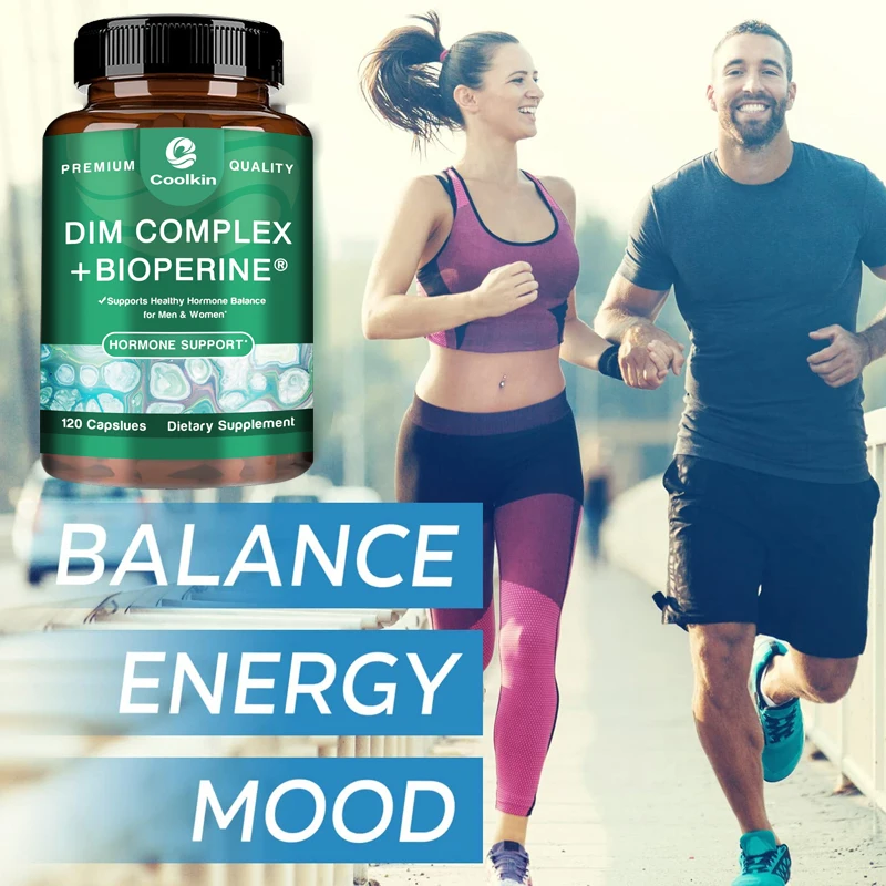 DIM COMPLEX +BIOPERINE Supplement - with DIM SGS, Calcium D-gluconate and Black Pepper Extract