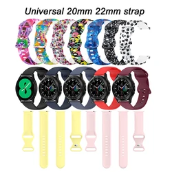 Pulsera de 20mm y 22mm para Garmin Forerunner 245/Garmin VivoActive 4/Venu 2/Amazfit GTR/GTS/Bip/Huawei Gt 2 3/Samsung Watch 4, Correa