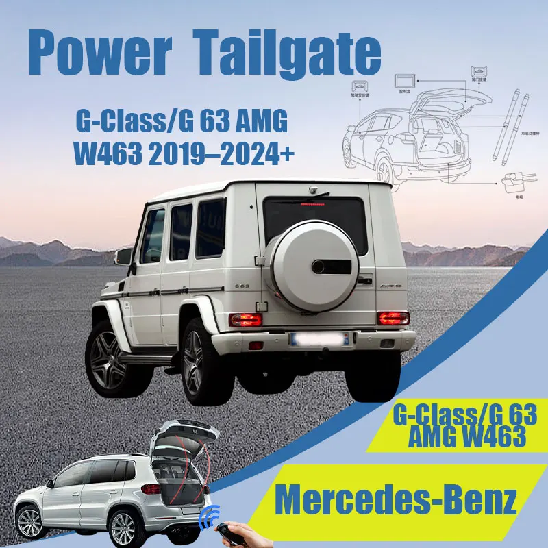 

For Mercedes-Benz G-Class/G 63 AMG W463 19-24 Car Electric Tailgate Auto Intelligent Power Operated Trunk Automatic Lifting Door