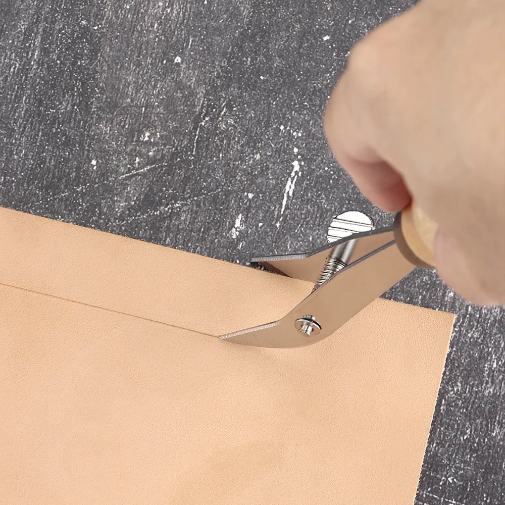 QJH Инструмент для обработки к – обзор и цена Leatherwork Edge Creaser