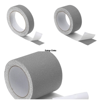 2.5cm/5cm/10cm*5m Gray Safety Grip Non Skid Safety Tapes Anti Slip Adhesive High Traction Strips For Steps Stairs Indoor Outdoor