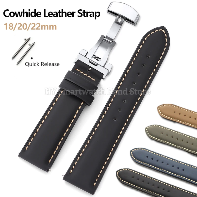 Calfskin Leather Wa…