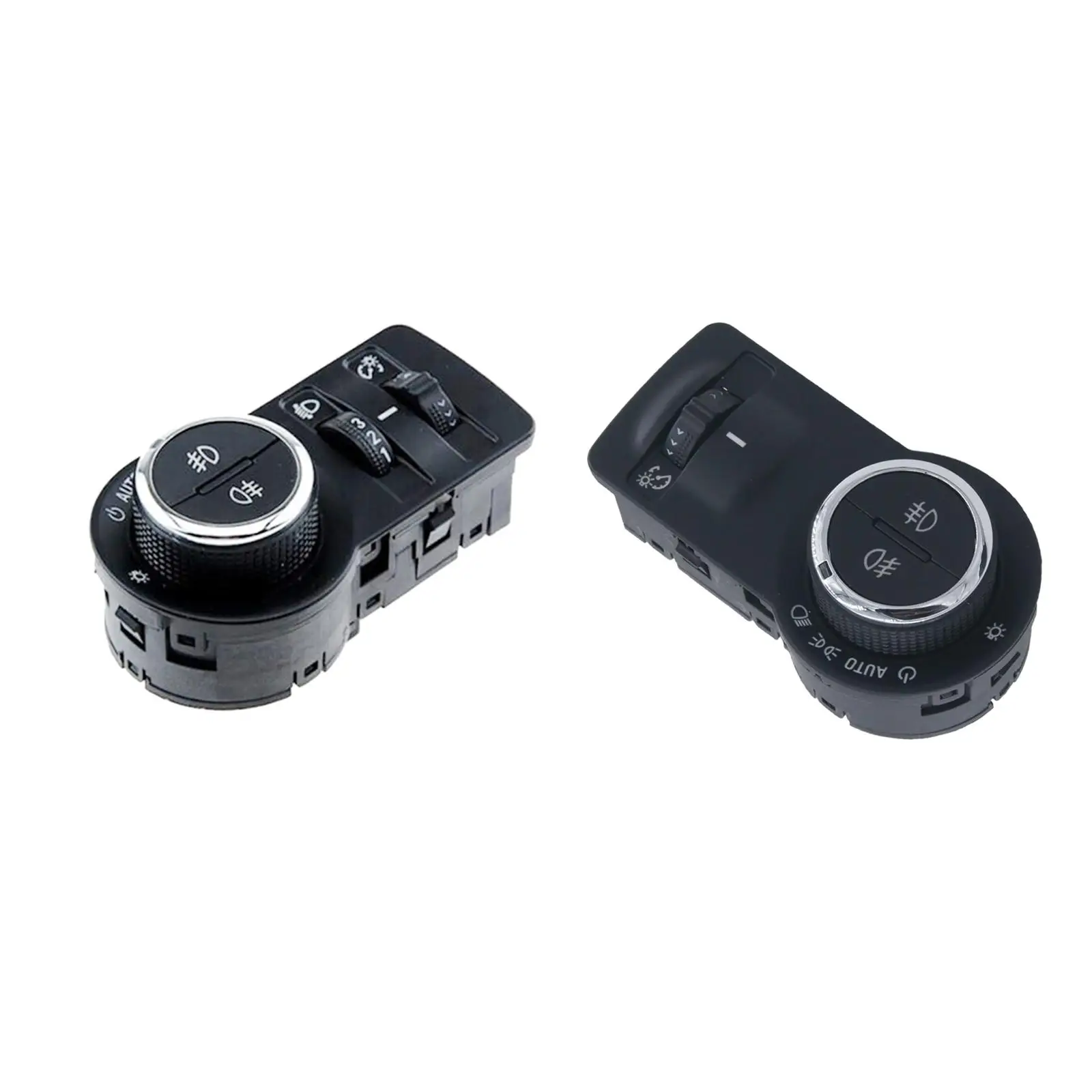 

Auto Headlight Fog Lamp Control Switch Black for Chevy Cruze 2010-2017