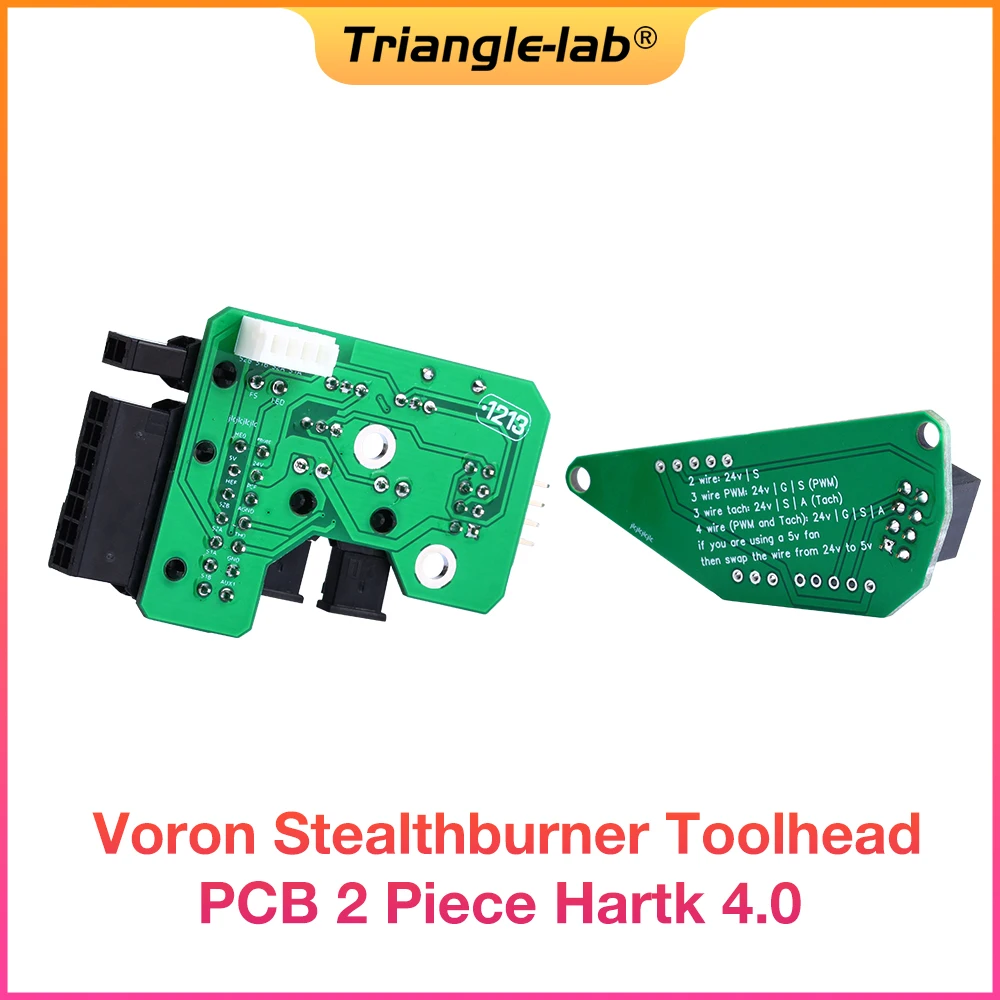 Trianglelab voron stealthburner toolhead pcb 2 piece hartk 4.0 3D Printer Trident Switchwire 3d printer  VORON 2.4