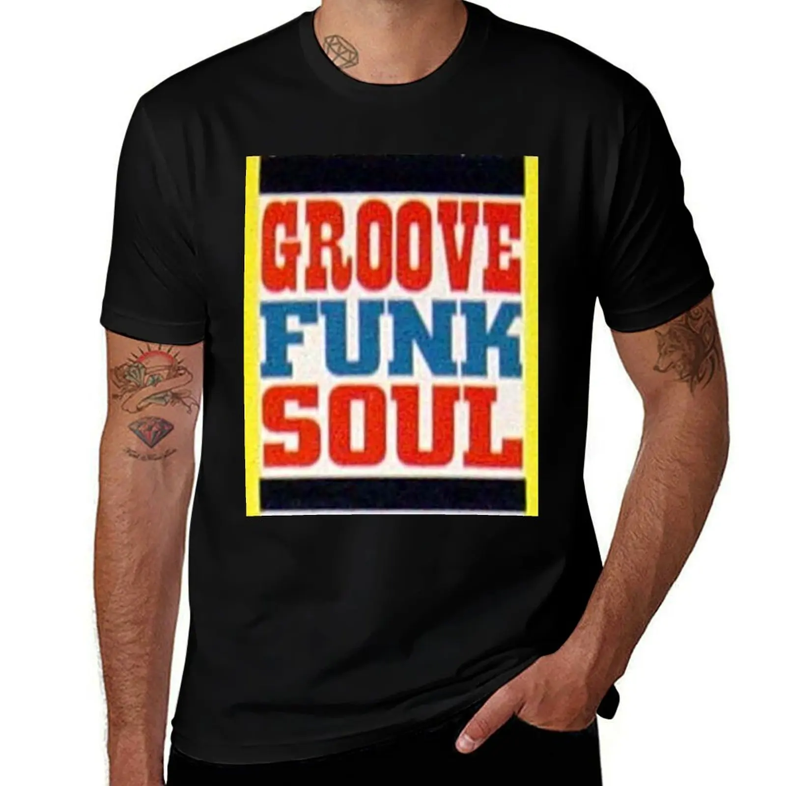Groove, Funk, Soul T-Shirt Simple Print Design T-Shirt