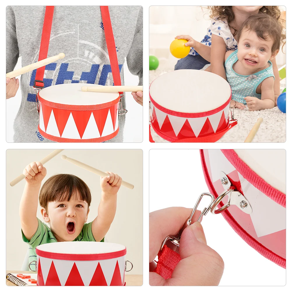 Music Children's Snare Drum Baby Drums 6 to 12 Months Polyester Kids Toys for Toddlers 1-3