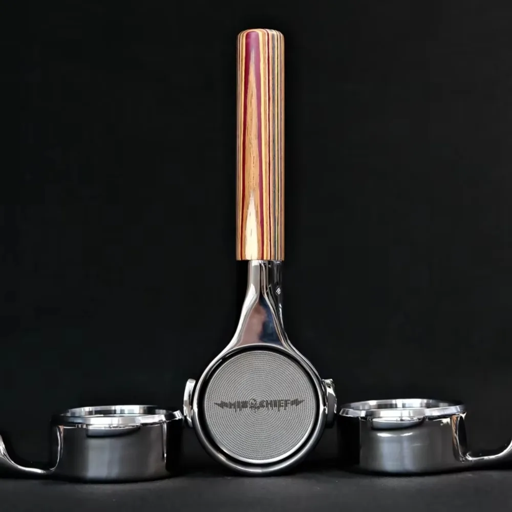 

Protafilter Bottomless Rainbow Скейтборд Wood Barista Coffee Бездонный портафильтр для E61 GROUP