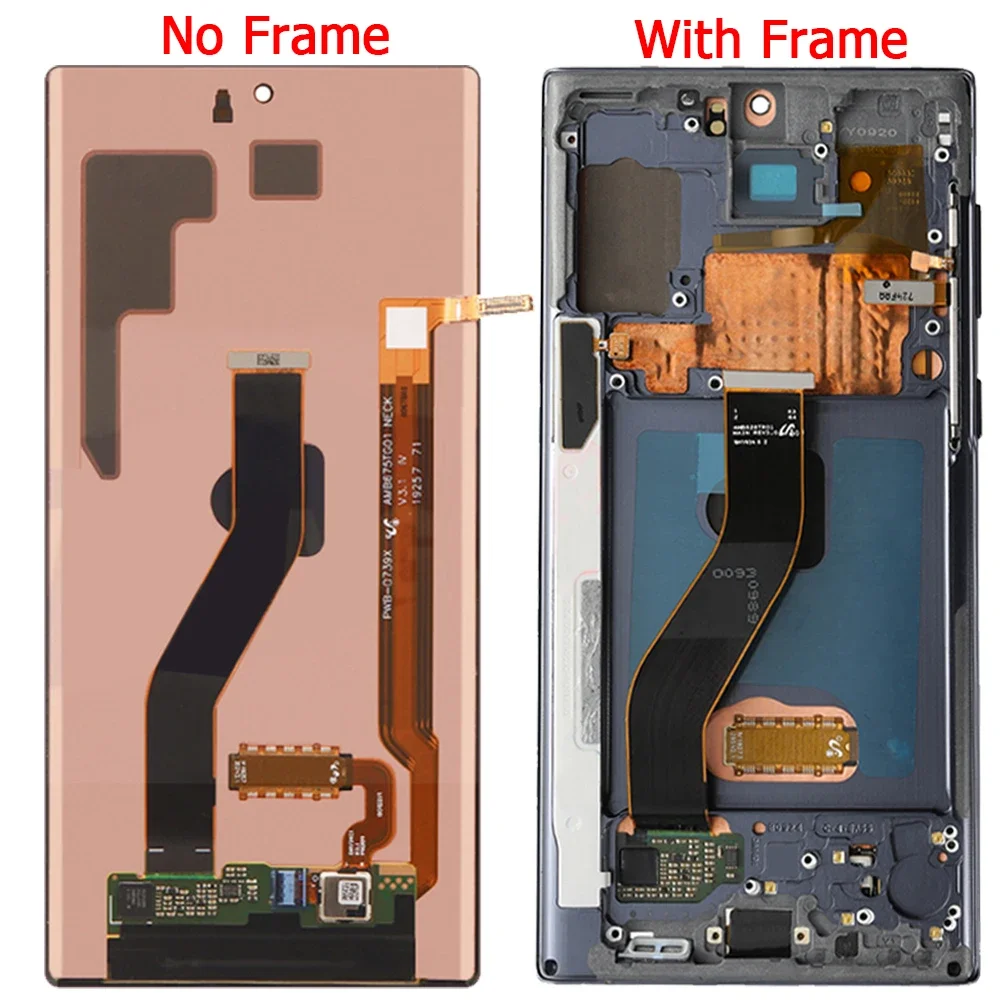 For Samsung  Note 10 Plus LCD Screen Display With Frame 6.8\