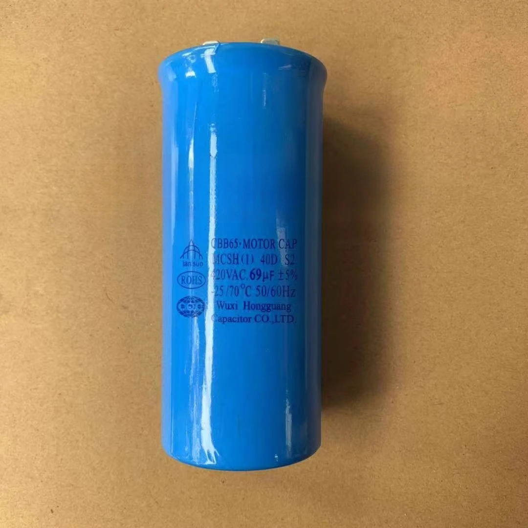 Suitable  empty cabinet machine compressor start capacitor 3P099082-3 69UF RY71DQV2C