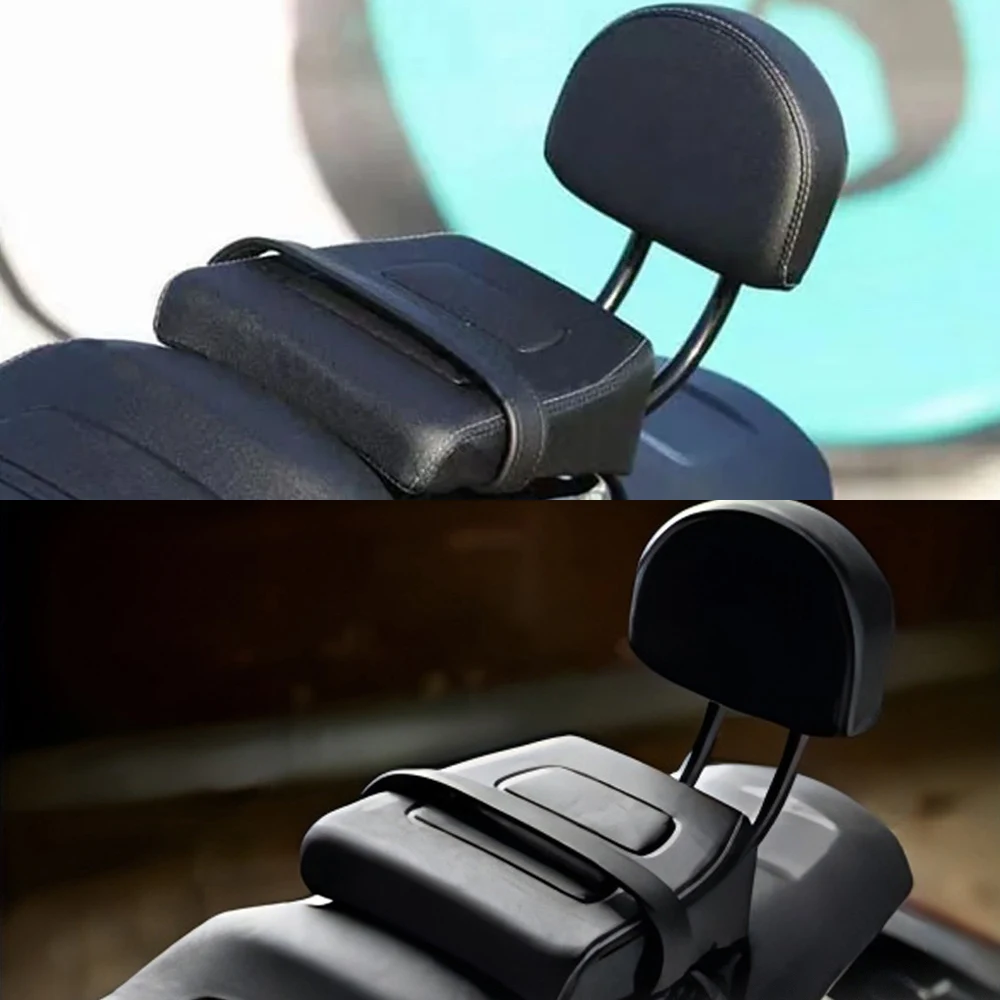 Black Motorcycle Short Passenger Sissy Bar Rear Backrest Seat Kits For Harley Sportster S 1250 S RH 1250 S 2021 2022 2023