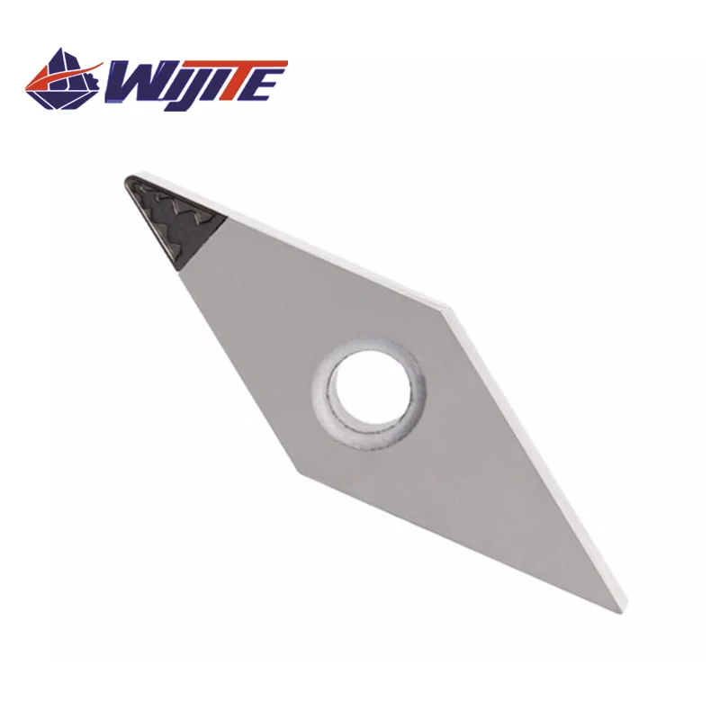 Imagem -02 - Torno de Metal Ferramenta de Torneamento para Cobre e Alumínio Chip Breaking nc Pcd Tnmg16 Wnmg08 Vnmg16 Ccgt06 Dcgt07