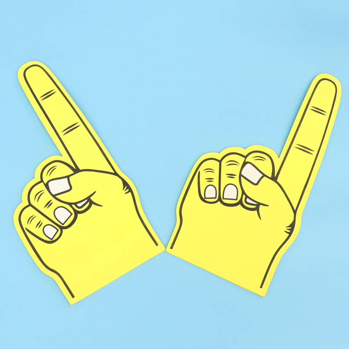 

3 Pcs Cheering Gesture Gloves Were Number Celebration Toy Toys Concert Fans Props Slap Shine