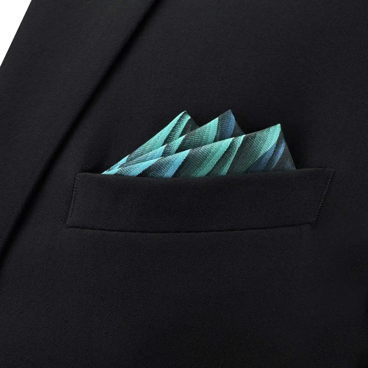 Conjunto de gravatas masculinas extra longas clássicas geométricas onduladas turquesa multicoloridas 63 "160 cm gravata borboleta pré-amarrada