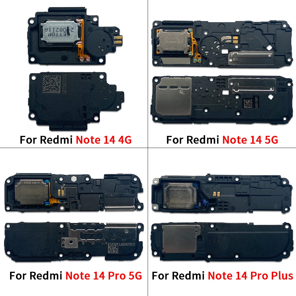 For Xiaomi Redmi Note 14 4G Pro Plus 5G Loud Speaker Buzzer Ringer Sound Module Spare Parts