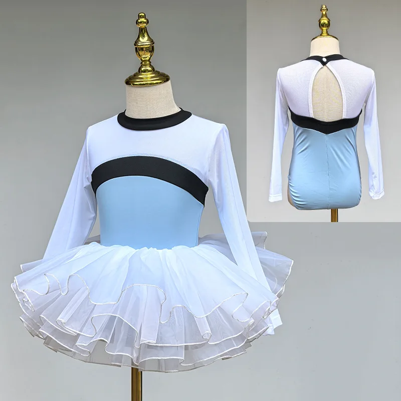 Sukienka baletowa Trykot Odzież taneczna Top Sukienka świąteczna dla dziewczynki Strój taneczny Sukienki dla dziewczynek Sukienka z cekinami dla kobiet Kostium sceniczny