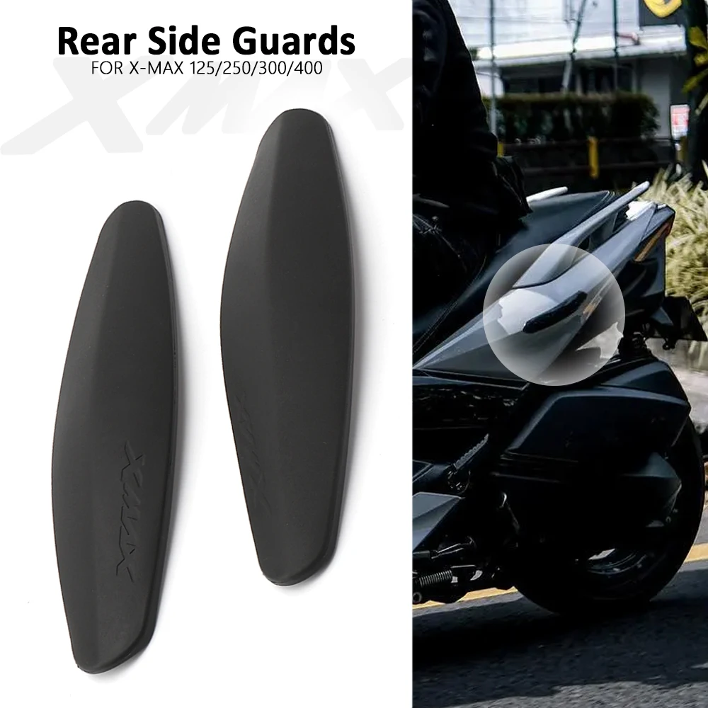 Motorcycle Rear Anti-Collision Decorative Strip Side Protection with Logo For YAMAHA X-MAX XMAX 125 XMAX 250 XMAX 300 XMAX 400