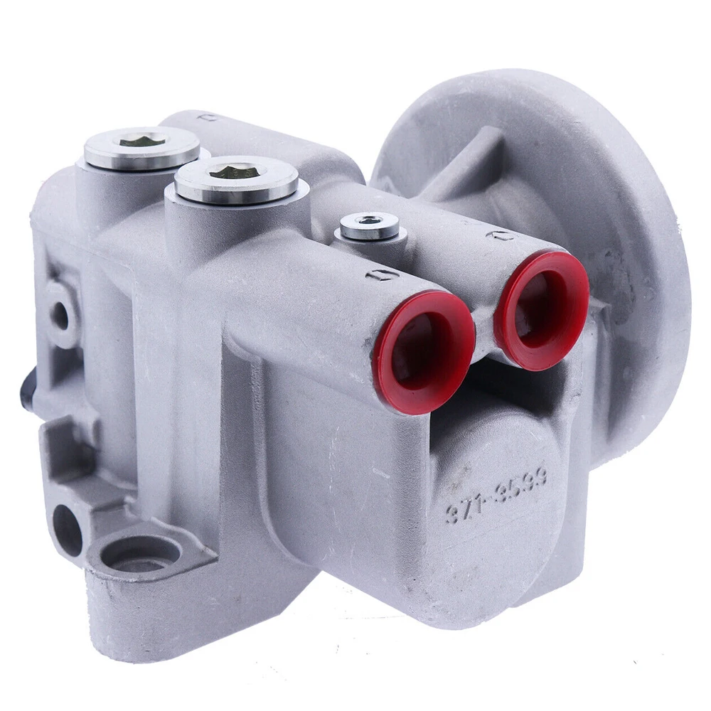 24V For Caterpillar E324D E325D E330D E336D 190-8970 1908970 371-3599 371-3602 3713599 Excavator Fuel Filter Head C7 Fuel Pump