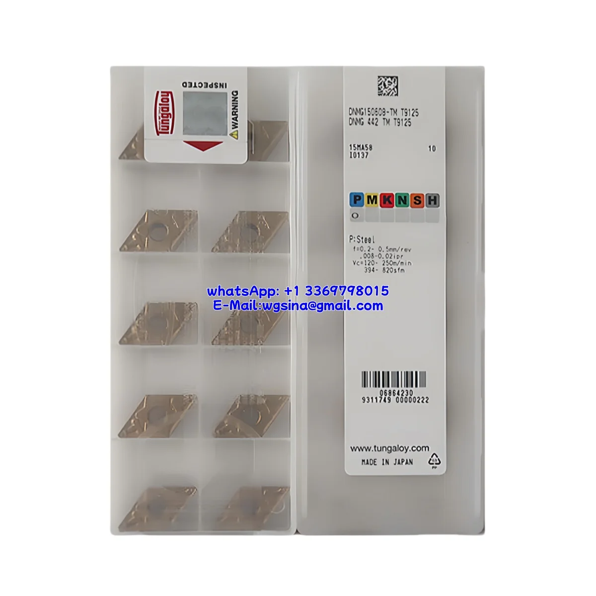 

100% Original DNMG DNMG15 DNMG1504 08 12 DNMG1506 04 08 12 -TM TS TSF ZF HMM T9215 NS530 T9125 AH905 T9225 T9025 Turning Inse