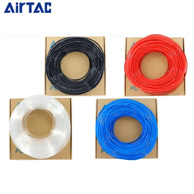 AirTAC PU Pneumatic Hose Air Compressor High Pressure Resistant US98A06*4 8*5 10*6.5 12 14 Genuine Product Tube Pipe