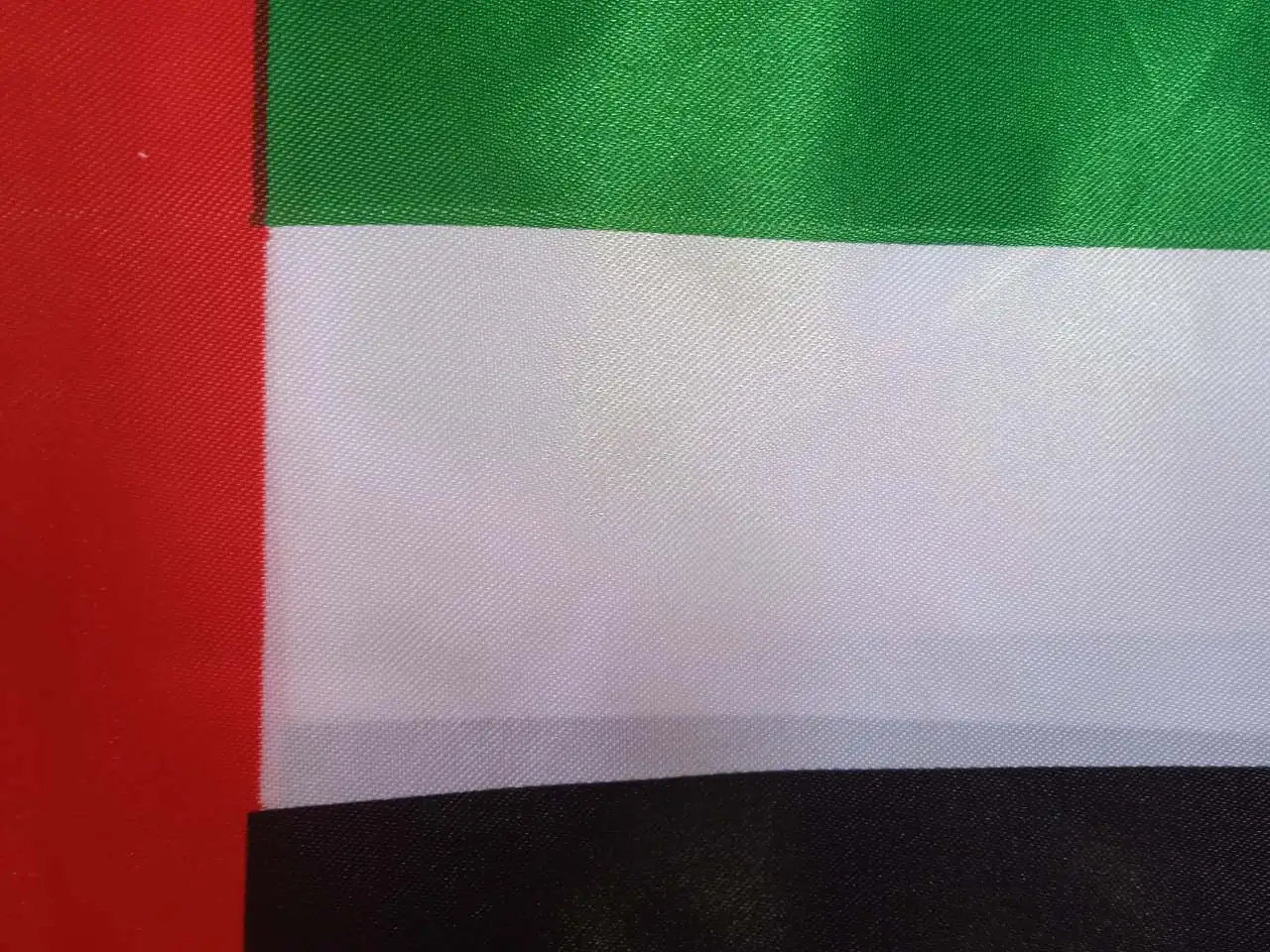 Double Side Printing 100% Stain National Day United Arab Emirates Flags Scarf