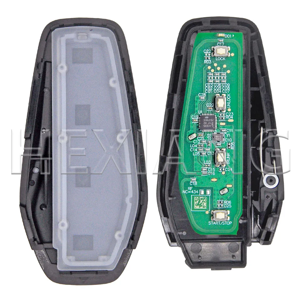 HE Origianl K2TF4-41A-F4AT K2TF4-22C-F4H ID46 Chip 433MHz Car Remote Key For BYD Qin PLUS Dolphin DM-i Qin PLUS EV Yuan PLUS SON