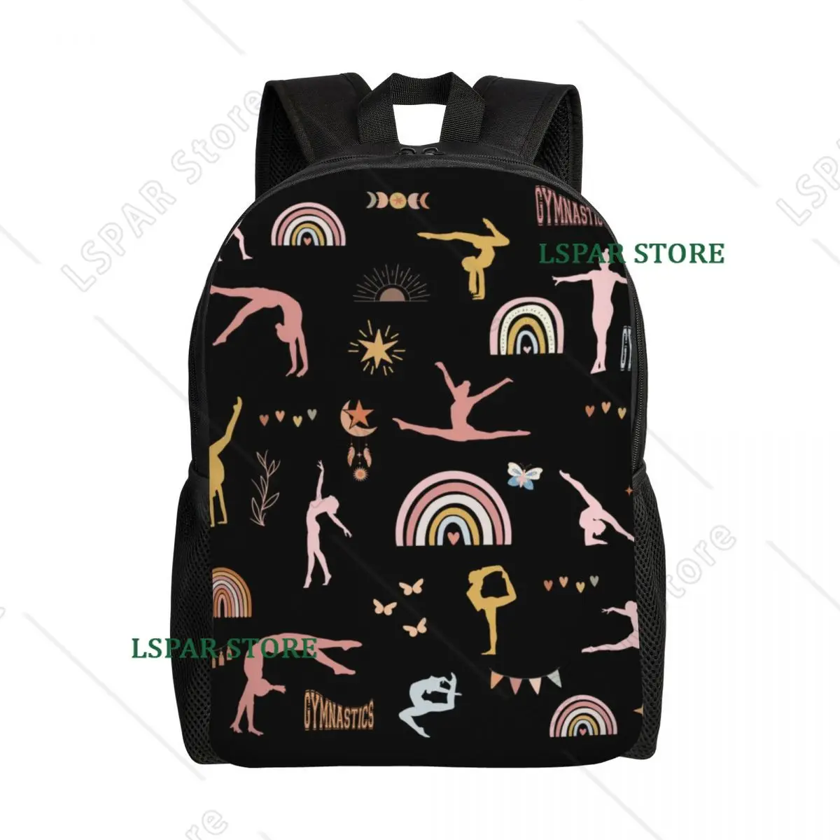 

Рюкзак для путешествий, танцев и художественной гимнастики, для мужчин и женщин, школьный, для ноутбука, студенческий, повседневный рюкзак