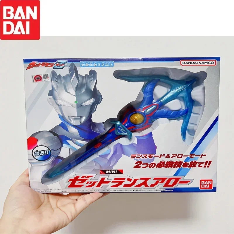 

Bandai Genuine Ultraman Zeta Light Crossbow Transformation Weapon Spear Bow Action Figures Model Collection Toy