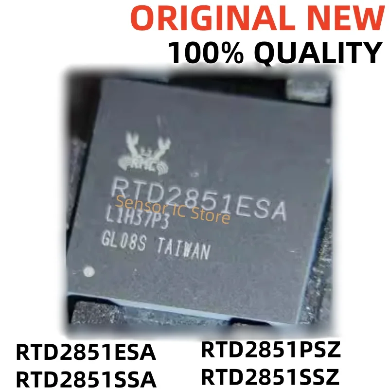 1PCS/LOT RTD2851SSA RTD2851PSZ RTD2851SSZ BGA New original In stock