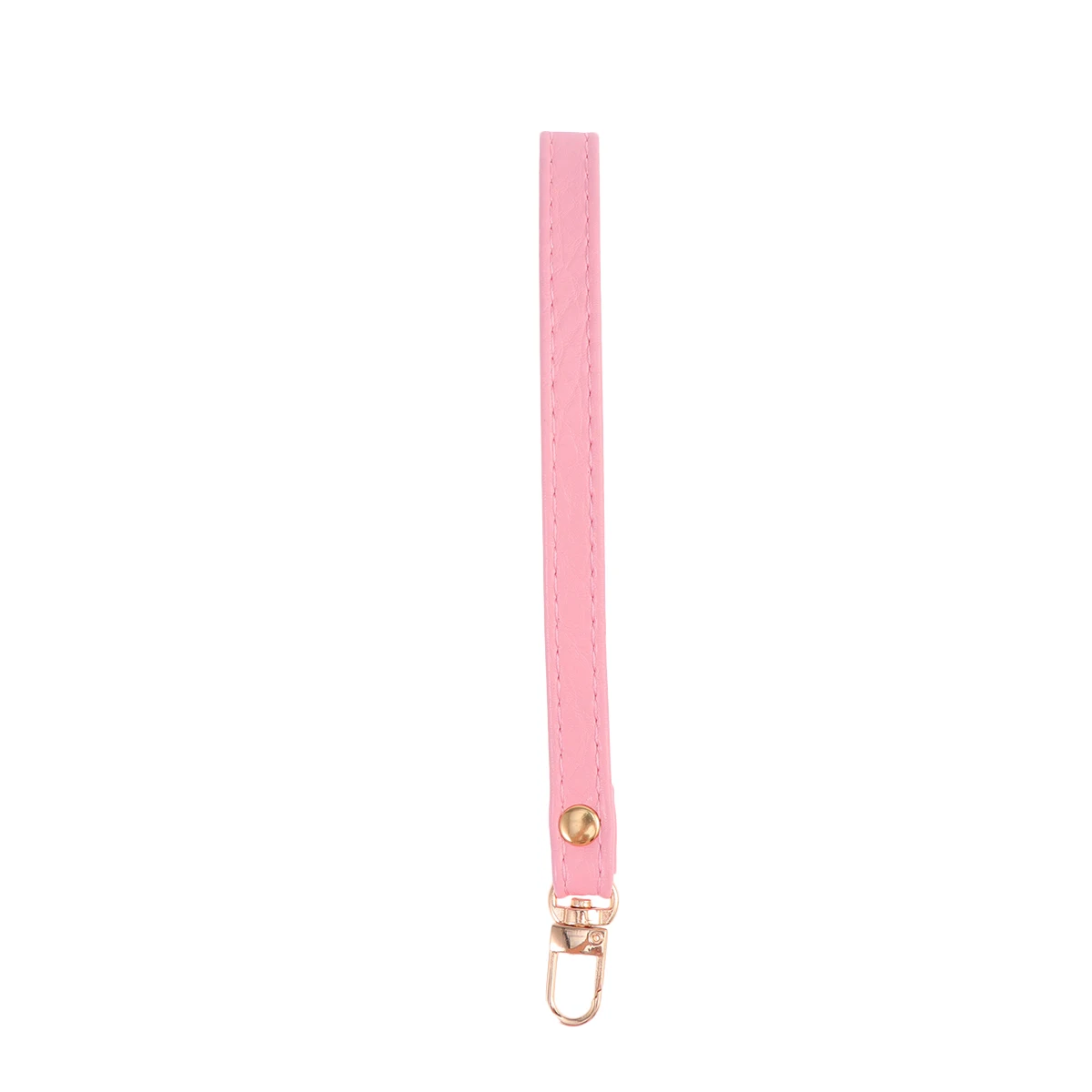 

Pink White Handbag Strap Wristlet Clutch Purse Lanyard PU Sturdy Comfortable Quality Hardware Fit Elegant Wallets Keys