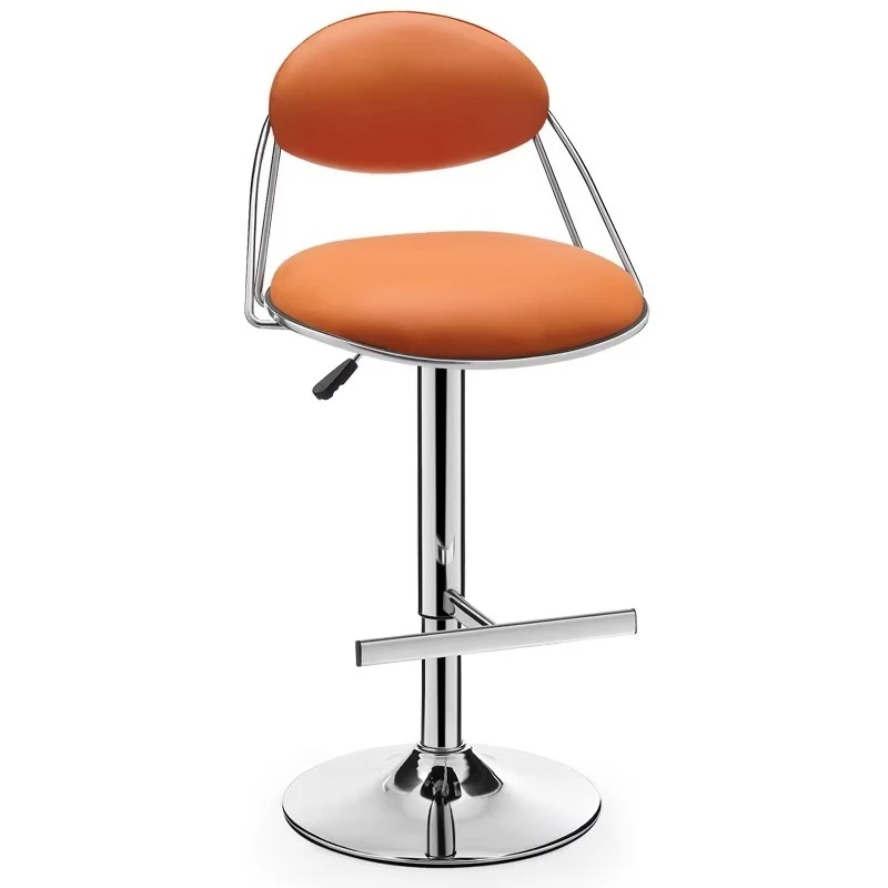 Bar Chair Adjustable Height High Back Modern Dining Chair Bar Stool