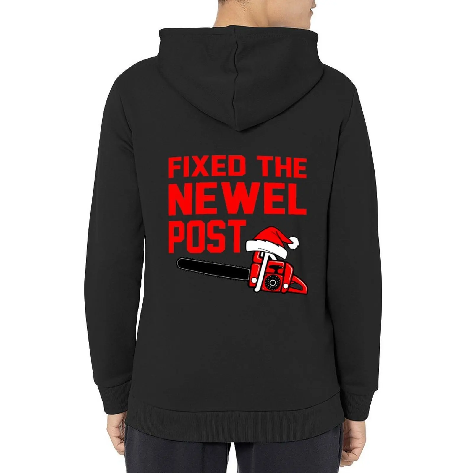 

Christmas - Fixed the Newel Post Hoodie men's sweat-shirt korean clothes men's winter sweater autumn new products hoodie for men